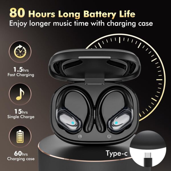 1744239033_71Tu3gEFZJL._AC_SL1500_.jpg Wireless Earbuds, Sports Bluetooth Headphones, Ear Buds with...