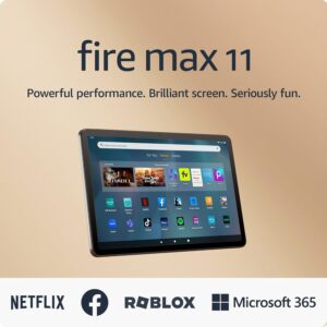Amazon Fire Max 11 tablet (newest model) vivid 11” display, Amazon Fire Max 11 tablet (newest model) vivid 11” display, ...