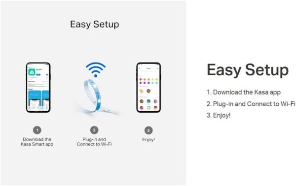 41cl5Pz2KyL._AC_SL1141_.jpg Kasa Smart LED Light Strip, 16.4ft WiFi LED Strip Works with...