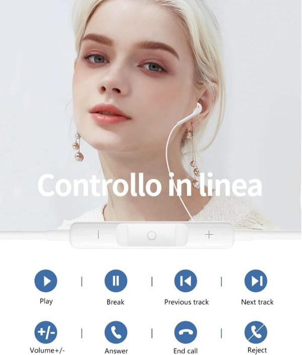 519uIz93G0L._SL1175_.jpg 1Pack Wired Earphones for iPhone Earbuds with Lightning Conn...