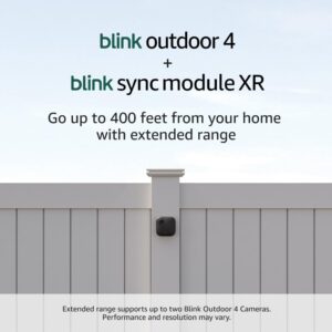 Blink Outdoor 4 + Sync Module XR — Wire-free smart Blink Outdoor 4 + Sync Module XR — Wire-free smart security ...