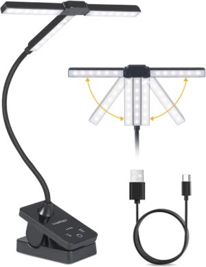 UrsaMajor 51 Led Music Stand Light, Folding Rechargeable Cli... UrsaMajor 51 Led Music Stand Light, Folding Rechargeable Cli...