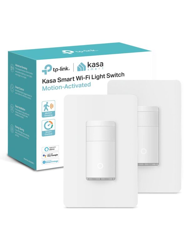 Kasa Smart Motion Sensor Switch, Single Pole, Needs Neutral ... Kasa Smart Motion Sensor Switch, Single Pole, Needs Neutral ...