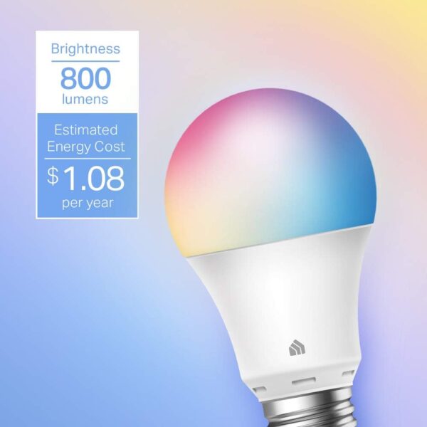 Kasa Smart Light Bulbs, Full Color Changing Dimmable Smart W...