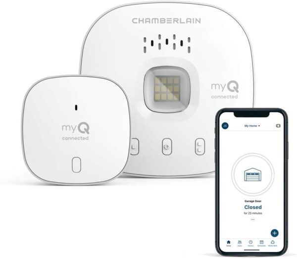 CHAMBERLAIN Smart Garage Control - Wireless Garage Hub and S... CHAMBERLAIN Smart Garage Control - Wireless Garage Hub and S...