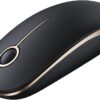 51cWy6Ui9cL._AC_SL1500_.jpg Vssoplor Wireless Mouse, 2.4G Slim Portable Computer Mouse w...