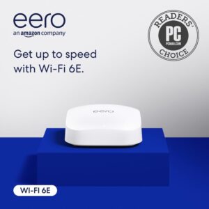Amazon eero Pro 6E mesh wifi router - Supports internet Amazon eero Pro 6E mesh wifi router - Supports internet plan...