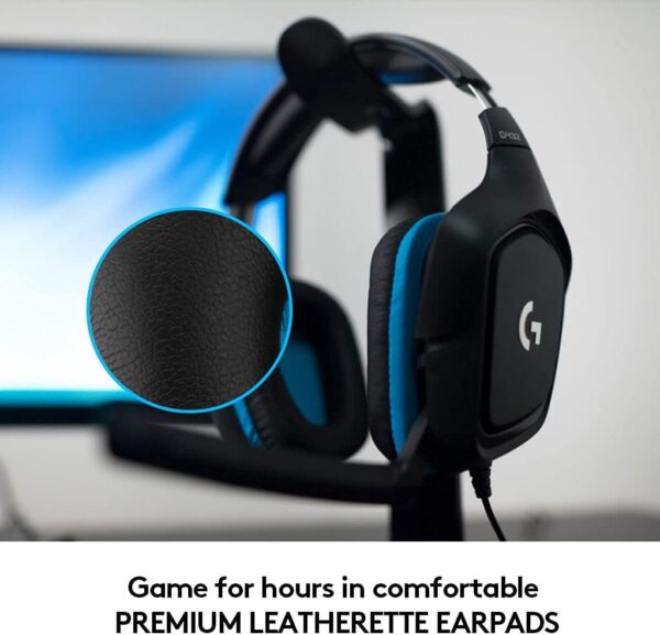 51g0SQ5gzPS._AC_SL1024_.jpg Logitech G432 Wired Gaming Headset, 7.1 Surround Sound, DTS ...