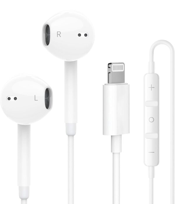 1Pack Wired Earphones for iPhone Earbuds with Lightning Conn... 1Pack Wired Earphones for iPhone Earbuds with Lightning Conn...