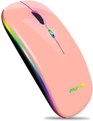 Wireless Bluetooth Mouse for Laptop, Rechargeable Mouse 2.4G... Wireless Bluetooth Mouse for Laptop, Rechargeable Mouse 2.4G...