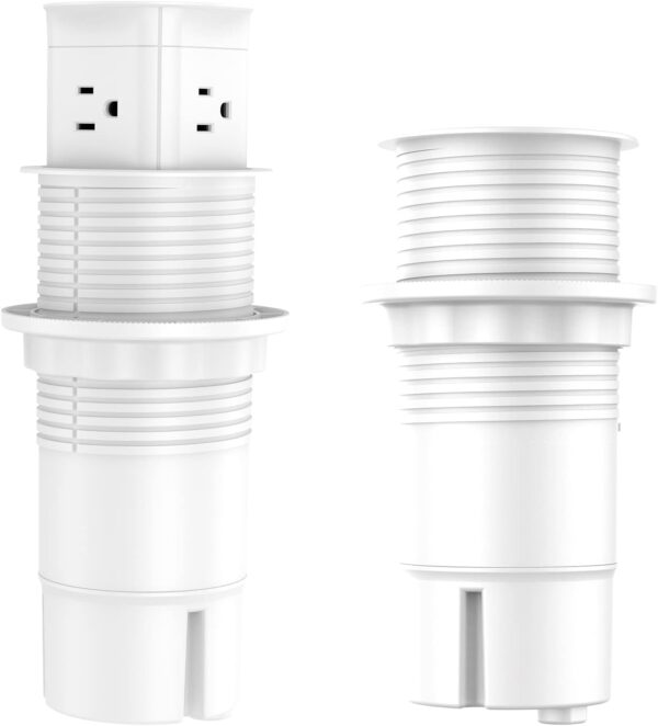 51q1ZX0taaL._AC_SL1500_.jpg ANNQUAN 3 inch Pop Up Outlet with 15W Wireless Charger,15A O...