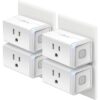 Kasa Smart Plug HS103P4, Smart Home Wi-Fi Outlet Works with Kasa Smart Plug HS103P4, Smart Home Wi-Fi Outlet Works with ...