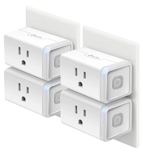 Kasa Smart Plug HS103P4, Smart Home Wi-Fi Outlet Works with Kasa Smart Plug HS103P4, Smart Home Wi-Fi Outlet Works with ...
