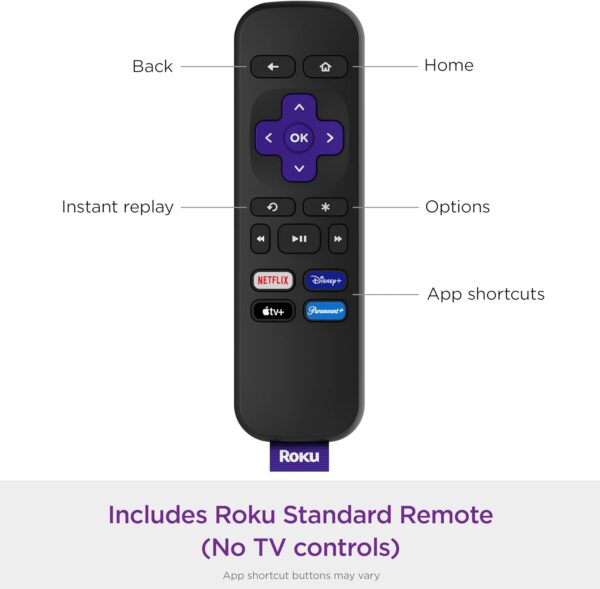 611T0XcydXL._AC_SL1500_.jpg Roku Express | HD Roku Streaming Device with Standard Remote...