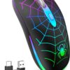 TaIYanG Wireless Mouse, 2.4G Portable Optical Quiet Cute Mou... TaIYanG Wireless Mouse, 2.4G Portable Optical Quiet Cute Mou...