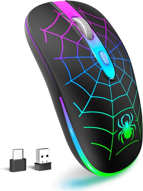 TaIYanG Wireless Mouse, 2.4G Portable Optical Quiet Cute Mou... TaIYanG Wireless Mouse, 2.4G Portable Optical Quiet Cute Mou...