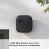 Blink Outdoor 4 + Sync Module XR — Wire-free smart security ...