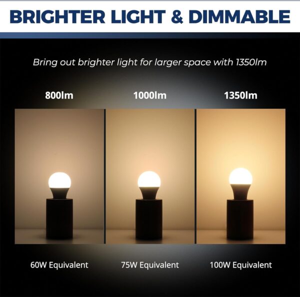 619ViE5JGAL._AC_SL1500_.jpg Smart Light Bulbs 100W Equivalent, 1350LM 11W WiFi Smart Bul...