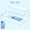 61B5zMcoiUL._AC_SL1500_.jpg Acrylic Display Risers, 3 Tier Perfume Organizer Stand, Clea...