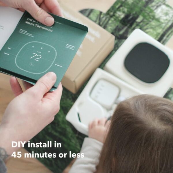 ecobee Smart Thermostat Enhanced - Programmable Wifi Thermos...