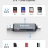 Vanja SD Card Reader, USB C/USB 3.0 Micro SD Card Adapter, M...