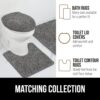 GORILLA GRIP Bathroom Rug Sets, Soft Chenille 2 Piece Area R...