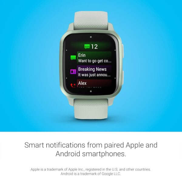 Garmin Venu® Sq 2 GPS Smartwatch, All-Day Health Monitoring,...