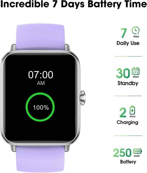 61CqUxiG6XL._AC_SL1500_.jpg Smart Watch, Fitness Tracker with Heart Rate Monitor, Blood ...