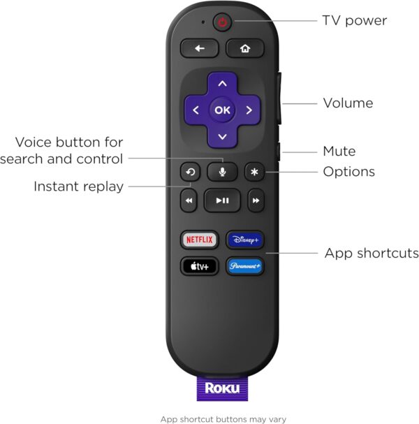 61GZg5iEGML._AC_SL1500_.jpg Roku Express 4K+ | Roku Streaming Device 4K/HDR with Voice R...