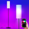 PARTPHONER Floor Lamps for Living Room with Matter Smart LED...