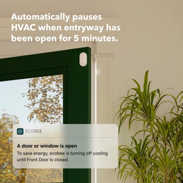 61IcmcRs98L._AC_SL1000_.jpg ecobee Home Security Bundle with Smart Doorbell Camera (Wire...