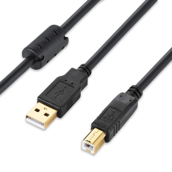 USB 2.0 Printer Cable 30 FT USB Type A Male USB 2.0 Printer Cable 30 FT USB Type A Male to B Male Printe...