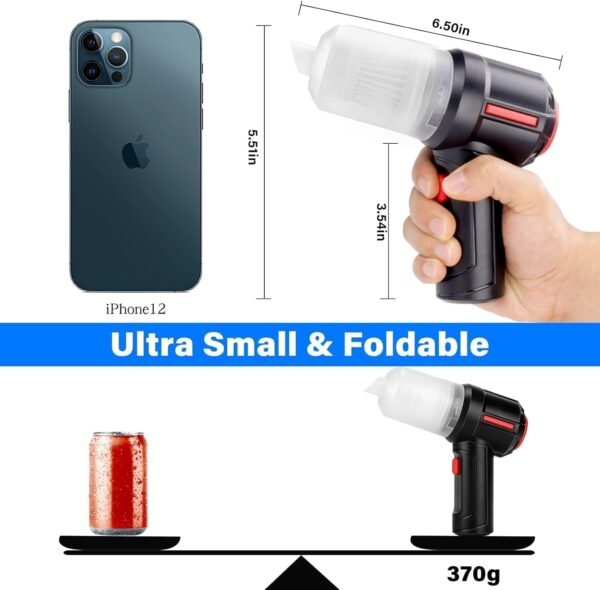 61LfJ5vrKPL._AC_SL1500_.jpg Air Duster - Computer Vacuum Cleaner - for Keyboard Cleaning...