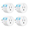EIGHTREE Smart Plug, Smart Plugs That Work with Alexa and EIGHTREE Smart Plug, Smart Plugs That Work with Alexa and Go...