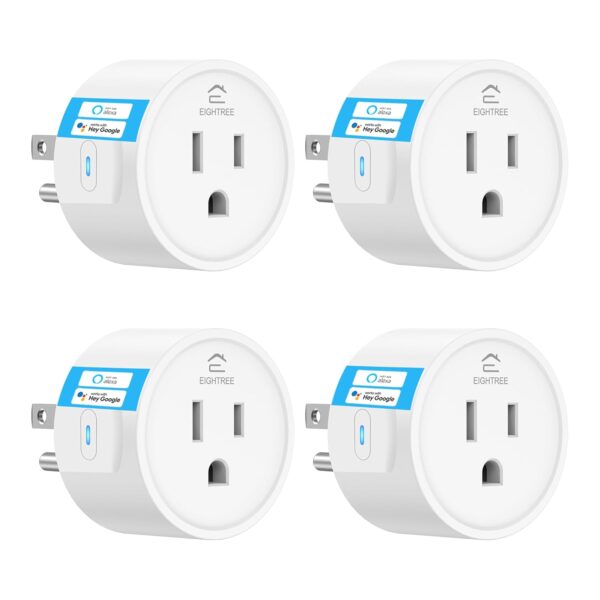 EIGHTREE Smart Plug, Smart Plugs That Work with Alexa and EIGHTREE Smart Plug, Smart Plugs That Work with Alexa and Go...