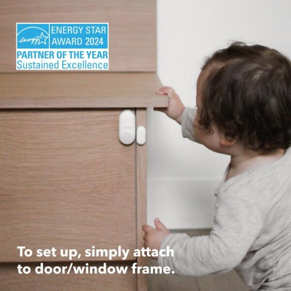 61OI7PbMvcL._AC_SL1000_.jpg ecobee Smart Sensor for Doors & Windows 2 Pack - Wifi Contac...