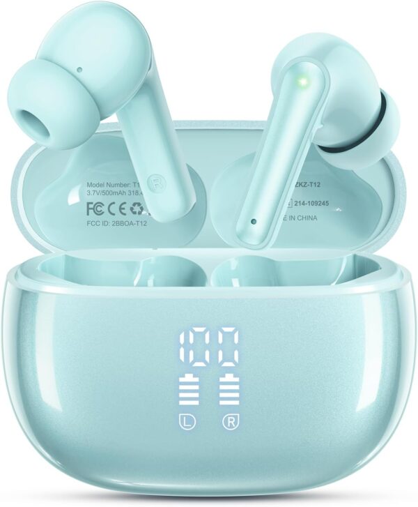 Wireless Earbuds, Bluetooth 5.3 Ear Buds, Headphones with Cl... Wireless Earbuds, Bluetooth 5.3 Ear Buds, Headphones with Cl...