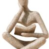 Bookshelf Decor Thinker Statue - Abstract Art Reading Thinke...