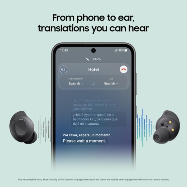 61QQni8qqkL._AC_SL1500_.jpg Samsung Galaxy Buds FE True Wireless Bluetooth Earbuds, Comf...