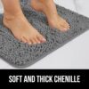 GORILLA GRIP Bathroom Rug Sets, Soft Chenille 2 Piece Area R...