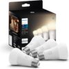 Philips Hue Smart 60W A19 LED Bulb - Soft Warm Philips Hue Smart 60W A19 LED Bulb - Soft Warm White Light -...