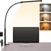 LED Desk lamp with Clamp, Eye-Caring Clip on Lights for LED Desk lamp with Clamp, Eye-Caring Clip on Lights for Home...