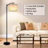 61SFWHMVOfL._AC_SL1001_.jpg ROTTOGOON Floor Lamp for Living Room with 3 Color Temperatur...