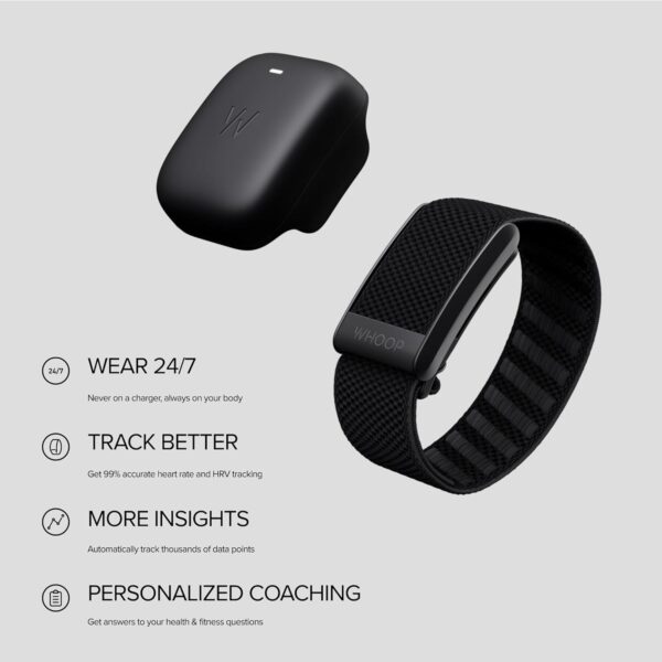 WHOOP 4.0 with 12 Month Subscription – Wearable Health, Fitn...