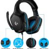 61UDXgldJ-S._AC_SL1024_.jpg Logitech G432 Wired Gaming Headset, 7.1 Surround Sound, DTS ...