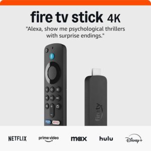 Amazon Fire TV Stick 4K (newest model) with AI-powered Fire Amazon Fire TV Stick 4K (newest model) with AI-powered Fire ...