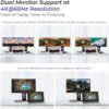 61Z804IcXFL._AC_SL1080_.jpg Thunderbolt 4 Dock - Dual Monitor 21 Ports USB C Docking Sta...