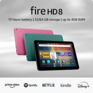 Amazon Fire HD 8 tablet, 8” HD Display, 3GB memory, Amazon Fire HD 8 tablet, 8” HD Display, 3GB memory, 32GB, de...