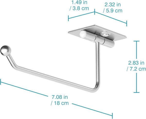 61aboZbrQL._AC_SL1500_.jpg 2-Pack Tumbler Lid Organizer: Silver Self-Adhesive Magnetic ...