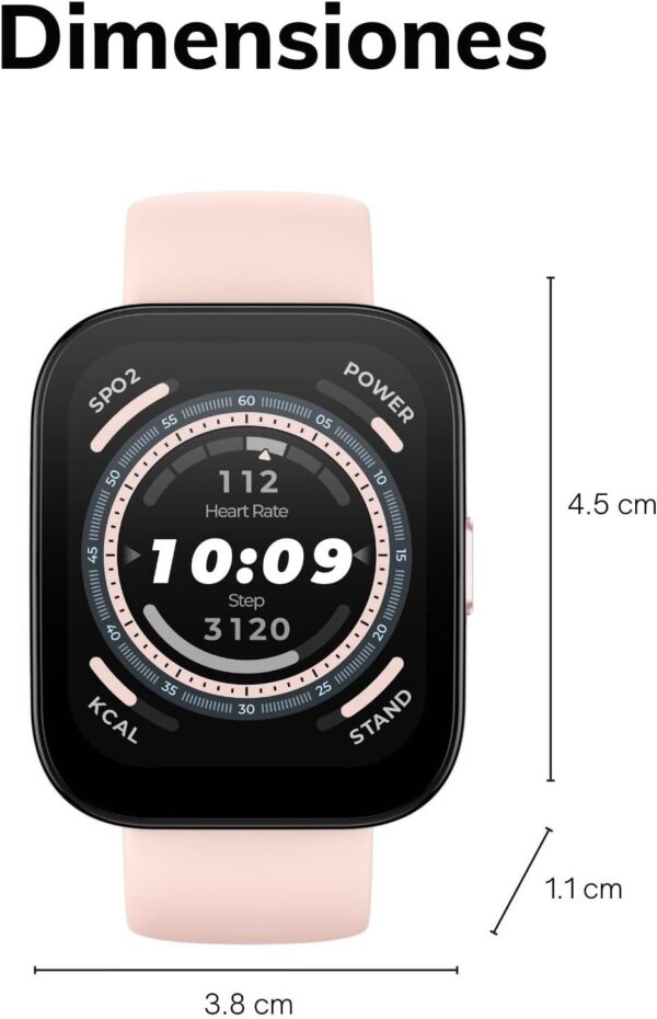 61aqtNsZ4HL._AC_SL1500_.jpg Amazfit Bip 5 Smart Watch 46mm, GPS, Amazon Alexa Built-in, ...